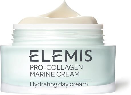 ELEMIS Pro-Collagen Marine Cream, Anti-Wrinkle Daily Face Moisturising Lotion, Hydrating Ultra-Light Gel-Cream Day Moisturiser Leaves Skin Smooth, Glowing and Rejuvenated, Suitable for All Skin Types.