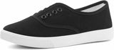 Hitmars Womens Canvas Shoes Slip On Trainers - Fashionable Lightweight and Breathable.