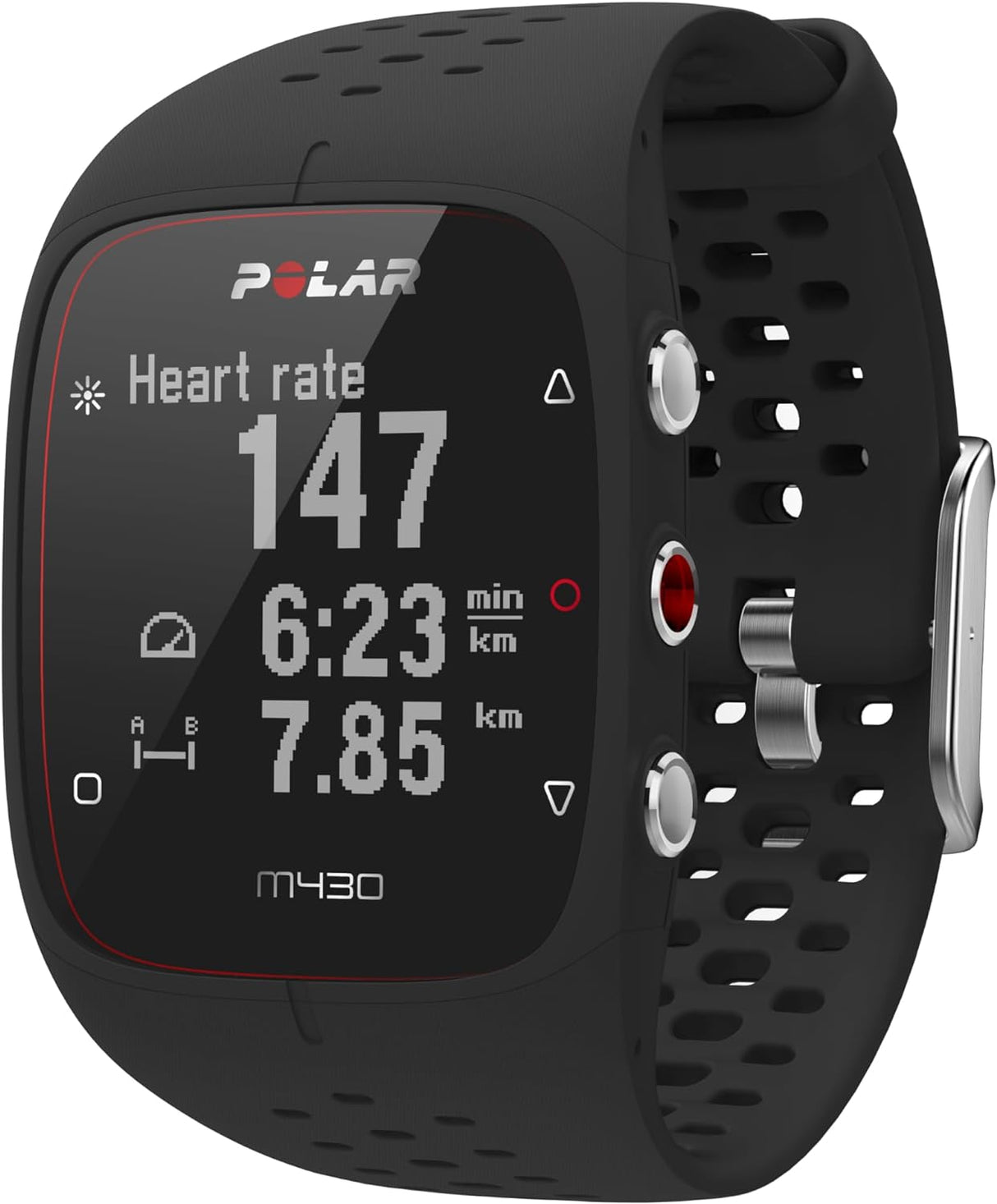 Polar M430 - Exclusive to Amazon - GPS sports watch for running - wrist heart rate tracker, 24/7 activity and sleep tracking, vibration alerts, size M, Bluetooth.