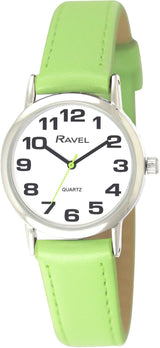 Ravel Unisex Easy Read Watch with Big Numbers - Analogue Quartz - R0105.