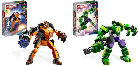 LEGO 76241 Marvel Hulk Mech Armour, Avengers Action Figure Set, Collectable Super Hero Buildable Toys for Boys and Girls Aged 6 Plus, Gift Idea.