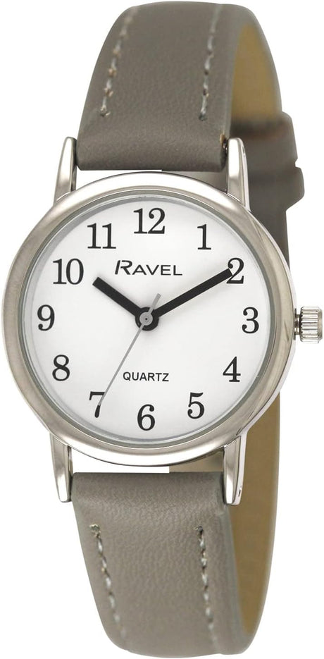 Ravel - Women's Pastel Coloured Everyday Silver Tone Watch - Analogue Quartz - R0137.