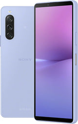 Sony Xperia 10 V Lavender - 6.1 Inch 21:9 Wide OLED - Triple lens - Lightweight & Compact - 3.5 mm audio jack - Android 13 - SIM free - 6GB RAM - 128GB Storage - IP65/68 rating - Dual SIM hybrid *1.