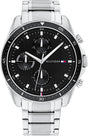 Tommy Hilfiger Analogue Multifunction Quartz Watch for Men with Silver Stainless Steel Bracelet - 1791835.