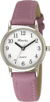 Ravel - Women's Pastel Coloured Everyday Silver Tone Watch - Analogue Quartz - R0137.