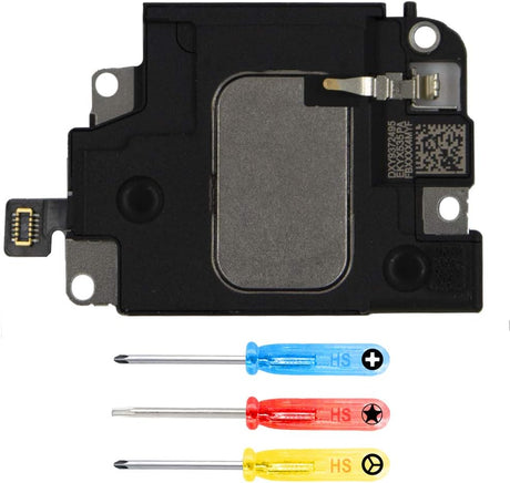 MMOBIEL Loud Speaker Compatible with iPhone XR - 6.1 inch - 2018 - Ringer Buzzer Flex Cable Loudspeaker Replacement - Incl. Screwdrivers.