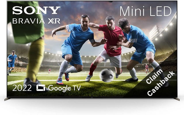 Sony XR-65X95K – 65 Inch - BRAVIA XR™ - Mini LED – 4K Ultra HD – High Dynamic Range (HDR) – Smart TV (Google TV) – Black (2022 model) - Google TV - (Black, 2022 model).