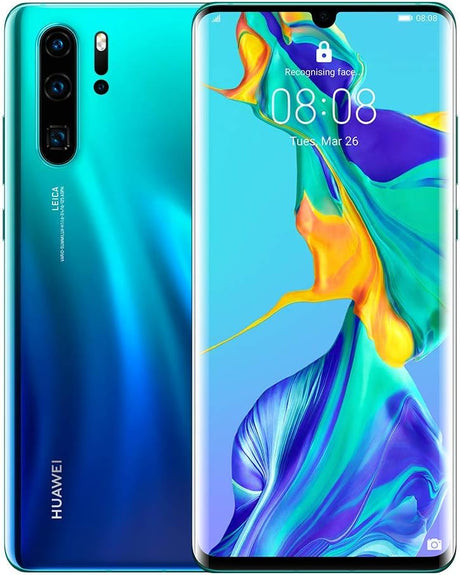 Huawei P30 Pro VOG-L09 4G Smartphone 8GB 128GB Unlocked - Breathing Crystal A (Renewed).