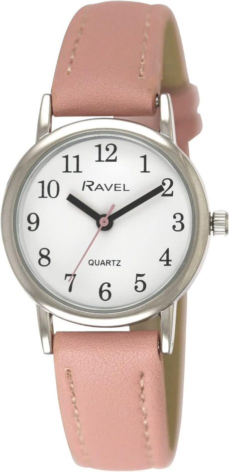 Ravel - Women's Pastel Coloured Everyday Silver Tone Watch - Analogue Quartz - R0137.