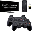 Retro Game Console, HD Classic Games Stick Built in Emulators with 20000+ Games and Dual 2.4G Wireless Controllers, 4K HDMI Output, Plug and Retro Play Video Games for Tv (64 G).