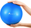 ROMIX 9 Inch Pilates Ball, 23cm Soft Anti-burst Mini Exercise Ball, Anti-slip Inflatable Small Fitness Ball for Adults Strength Training Stability Physio Therapy Balance Yoga Home Gym Workout.