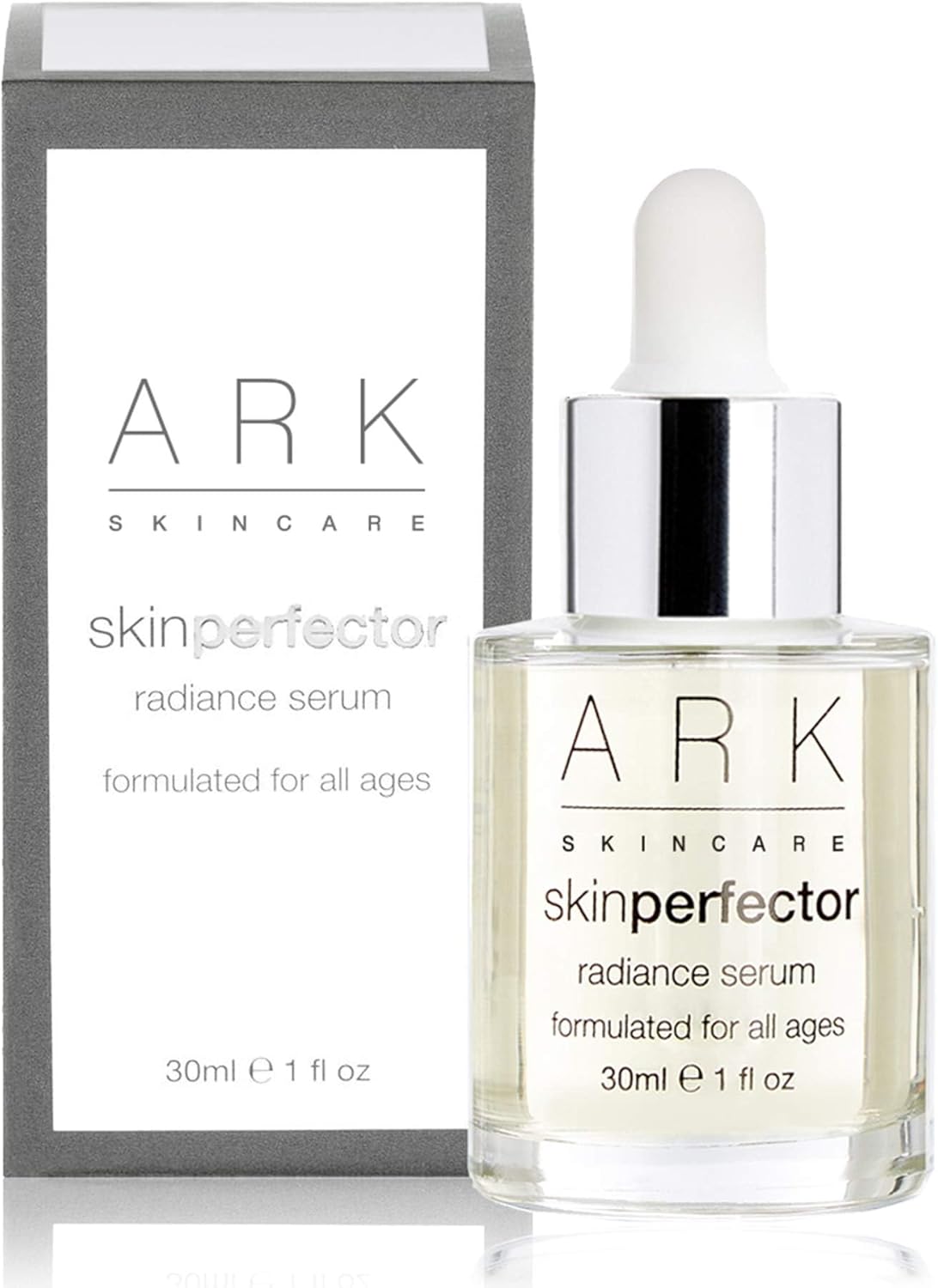 ARK Skincare Skin Perfector Radiance Serum, Brightening Serum for Glowing Skin, with Vitamin C, Aminos, Allantoin, Suitable for Sensitive Skin, 30ml.