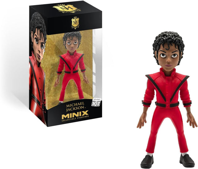 MINIX Michael Jackson Thriller Model | Collectable Thriller The Character Figure | Bandai Music Icon Range | Collectible Pop Culture Figures Make Great Gifts For Fans.