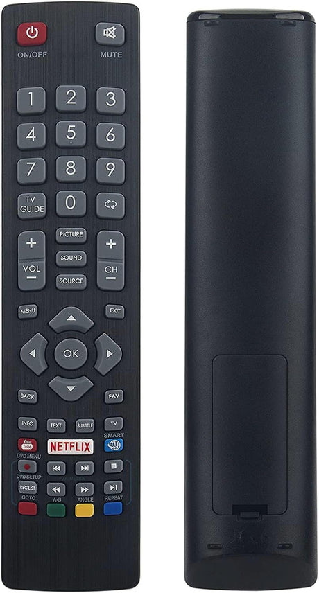 GOUYESHO BLFRMC0008 BLF/RMC/0008 Remote Control for Blaupunkt TV, Replacement for Blaupunkt Full HD LED 3D Smart TV, with NETFLIX and YouTube Shortcut Keys, No Setup Required.