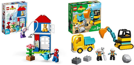 LEGO DUPLO Marvel Spider-Man’s House, Spidey and His Amazing Friends Buildable Toy for 2 Plus Years Old Toddlers, Boys & Girls, Super Hero Set 10995.