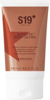 S19 SUPER FX Body Gloss, BRONZE - Highlights & Perfects Skin, Instant Glossy & Dewy Look - 100ml.