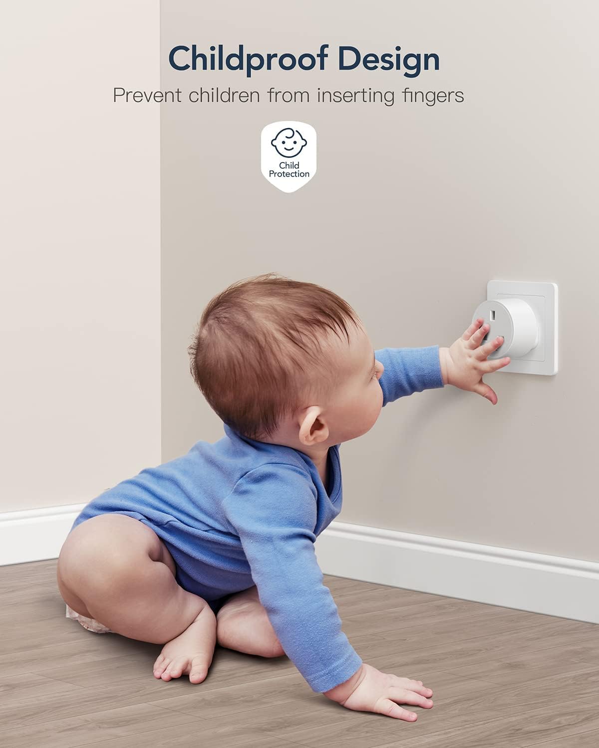 Smart Plug, 13A Alexa Plug That Works with Amazon Alexa, Google Home and SmartThings, Wireless Socket Remote Control Timer Plug Switch, No Hub Required 4 Packs.