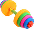 Kids Dumbbell Weight Set, Plastic Hand Dumbbell Barbell Fitness Exercise Equipment Children Exercise Fitness Sport Toy for Home Gym Workout Children Pretend Play Exercise.