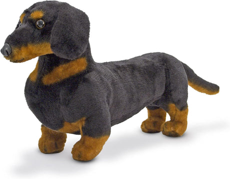 Melissa & Doug Dachshund - Plush | Plush Toys | Soft Toy | Animal Plushies | Decoration for Kids | Home Decor | Gift for Boy or Girl.