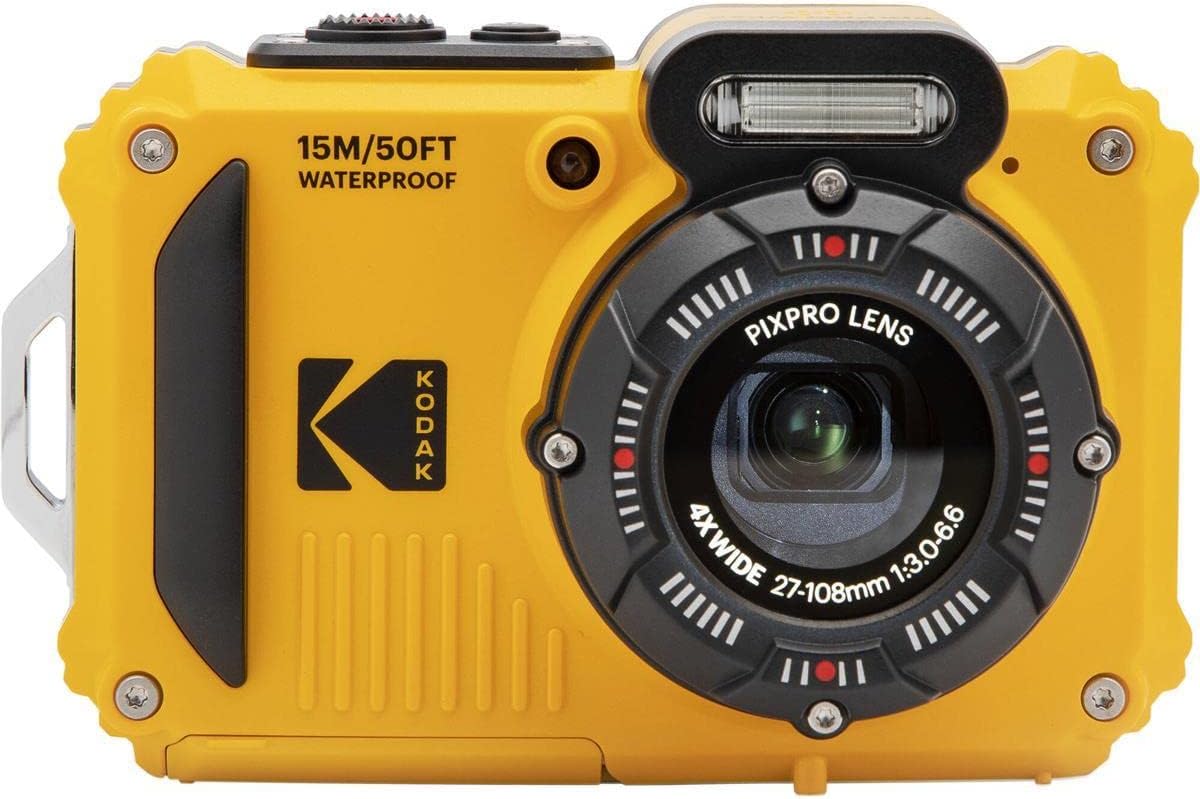 Kodak PIXPRO WPZ2 Rugged Camera 16MP 4x Zoom 2.7LCD FHD Wtprf 15m.