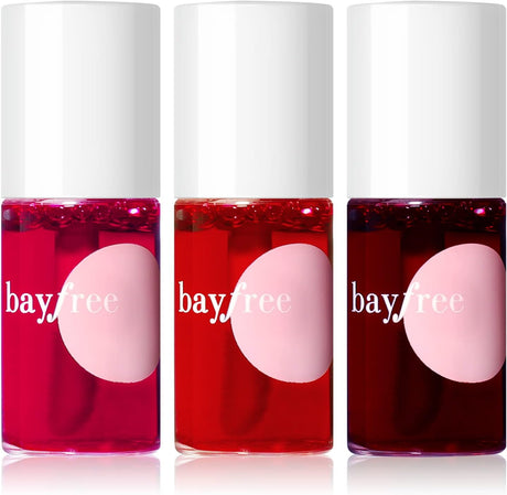 bayfree Lip Tint Stain Set, Lip Stain Long Lasting Waterproof, Lightweight, Non-sticky, Transfer-Proof, Matte Finish Lip Makeup (made into jam).