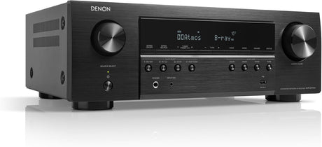 Denon AVR-S970H 8K AV Receiver, 7.2ch Home Cinema Amplifier, Dolby Atmos, DTS:X, Dolby Surround Sound, and DTS Neural:X, Alexa Compatible, Bluetooth, AirPlay 2 and HEOS Built-in Multiroom Audio, Black