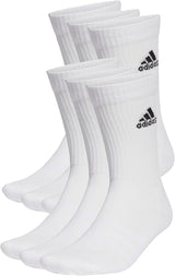 adidas Unisex Cushioned Sportswear Crew Socks 6 Pairs Crew Socks (pack of 6).