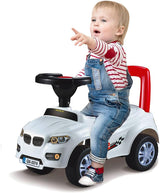 Sobebear Ride-on Car Toys for Kids|Toddlers Ride Car| Ride On Push Car | Push Ride-on Car With Footrest | Toy Car With Parent Handle, Children Walker Toy For 1-3 Years Toddlers Boys & Girls (White).