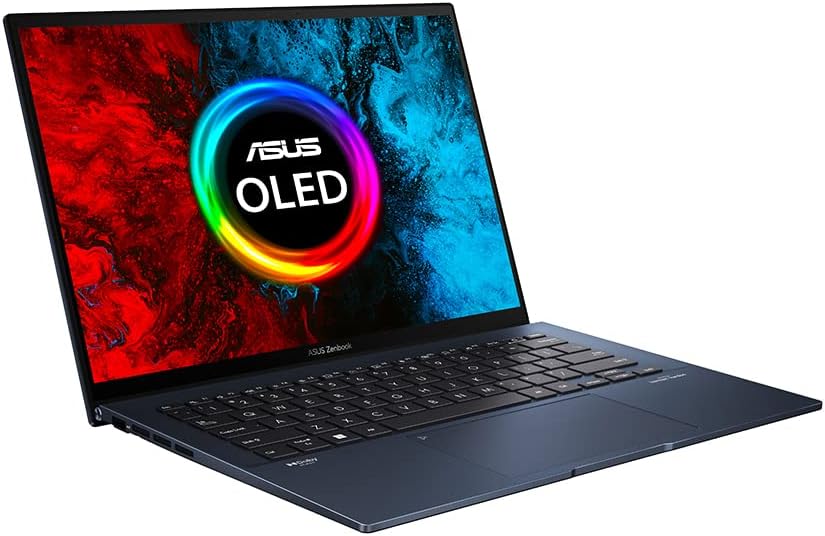 Asus Zenbook 14 OLED UX3402VA 14" 2.8K OLED Touchscreen Laptop (Intel i5-1340P, 16GB RAM, 512GB PCIe SSD, Backlit Keyboard, Windows 11) Intel EVO Certified.