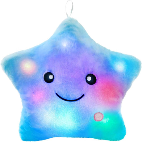 NYOBABE Sensory Toys for Autism,Light Up Star Teddy Sensory Toys,Kids Sleep Aid Adhd Autism Toys,Toddler Baby Sensory Play Lights,Birthday Xmas Gifts for 3 4 5 6 7 8 9 10 Year Old Girls Boys Colorful.