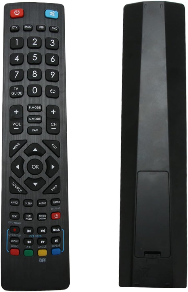 Replacement Universal Remote Control for Blaupunkt TV,Compatible with Technika LCD LED 3D HD Models,No Setup Required,Works with Blaupunkt B32U133TCHD Fhkup Hkup,BA32P122WBQKUE819,40/148Z-Gb,T4TEC.