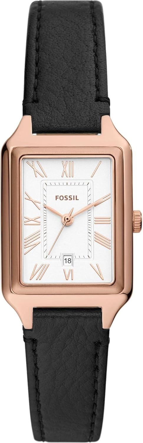 FOSSIL Raquel Watch for Women, Quartz movement with Stainless steel or leather Strap.