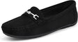 DREAM PAIRS Loafers for Women Ladies Moccasins Slip-on Comfy Walking School Shoes Flats Nurse Driving Shoes.