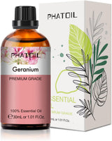 PHATOIL Peppermint Essential Oil 100ML, Pure Premium Grade Peppermint Essential Oils for Diffuser, Humidifier, Aromatherapy, Candle Making.