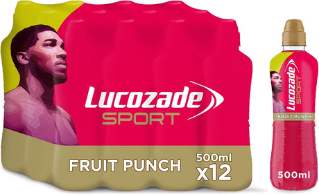 Lucozade Sport Orange 12x500ml (Packaging May Vary).