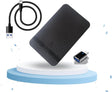 ezekers Portable 1TB External Hard Drive HDD — USB 3.0 & USB C for PC, Mac, PlayStation, Phone & Xbox - Ultra Fast.