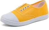 Hitmars Womens Canvas Shoes Slip On Trainers - Fashionable Lightweight and Breathable.