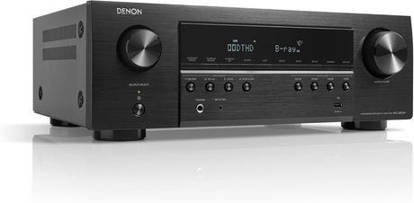 Denon AVR-S970H 8K AV Receiver, 7.2ch Home Cinema Amplifier, Dolby Atmos, DTS:X, Dolby Surround Sound, and DTS Neural:X, Alexa Compatible, Bluetooth, AirPlay 2 and HEOS Built-in Multiroom Audio, Black