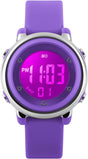 RSVOM Kids Digital Sports Watches - Girls 5 ATM Waterproof Sport Watch with Alarm Stopwatch, Wrist Watches with 7 LED Backlight for Children.