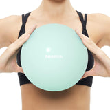 PROIRON Soft Pilates Ball - Small Exercise Ball 25cm - for Yoga, Pilates, Stability, Fitness, Core Training, Physical Therapy, Balance, Barre, Stretching, Bender Ball Gym Ball with Inflation Straw.