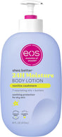 eos vanilla cashmere body lotion shea better 24hr moisture - 16 oz/473 ml.