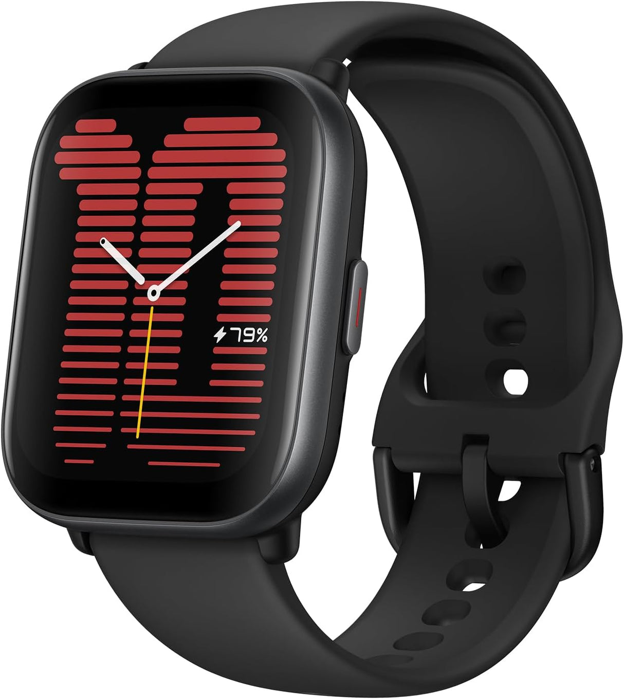 Amazfit Active 42mm Smart Watch with AI Fitness Exercise Coach, GPS, Bluetooth Calling, Music Storage, 14 Day Battery, AMOLED Display & Alexa-Enabled.