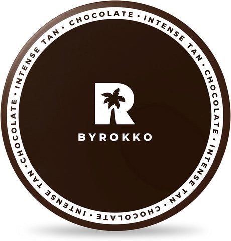 BYROKKO Shine Brown Chocolate Tanning Accelerator Cream (200 ml), Super XXL Fast Bronzing Cream for Intense Chocolate Tan, Effective In Sunbeds & Outdoor Sun.