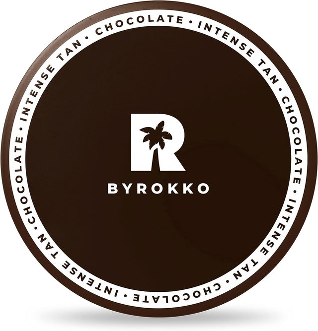 BYROKKO Shine Brown Chocolate Tanning Accelerator Cream (200 ml), Super XXL Fast Bronzing Cream for Intense Chocolate Tan, Effective In Sunbeds & Outdoor Sun.