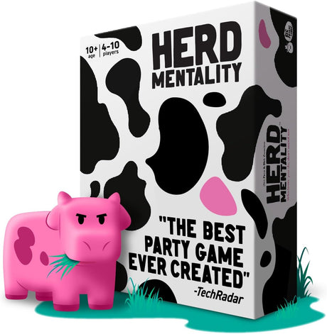 Herd Mentality Board Game: The Udderly Addictive Family Game | The Same Classic Game in a Space Saving Smaller Box.