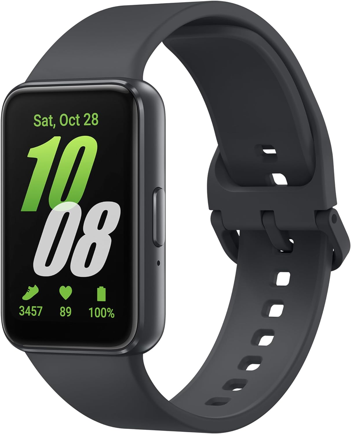 Samsung Galaxy Fit3 (Gray, Compatible with Android only).