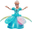 SDMAX Snow Dance Doll for Girls,Dancing and Singing Doll with Flashing Light & Music, Bump & Go Princess Doll Toy for Kids.