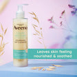 Aveeno Face Calm+Restore Nourishing Oat Cleanser (1x 200ml), Gentle Cleanser with Prebiotic Oat and Calming Feverfew, Non Foaming Cleanser, Helps Preserve Skin's Barrier.