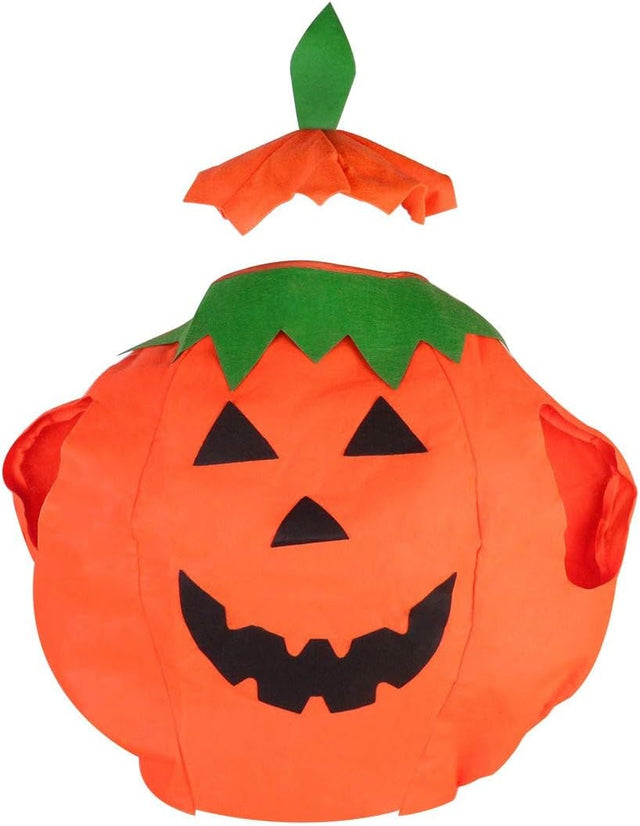 Veroda Unisex Fancy Dress Pumpkin Outfit Clothes for Halloween Costume Party.