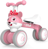 XIAPIA Baby Balance Bike 1 2 3 Years Old Boys Girls Toddler Ride on Toys for 1 Year Old Baby Trike Garden toys 1 st Birthday Gift for Girls Boys Baby Bike Walker No Pedals (Spot Dog).